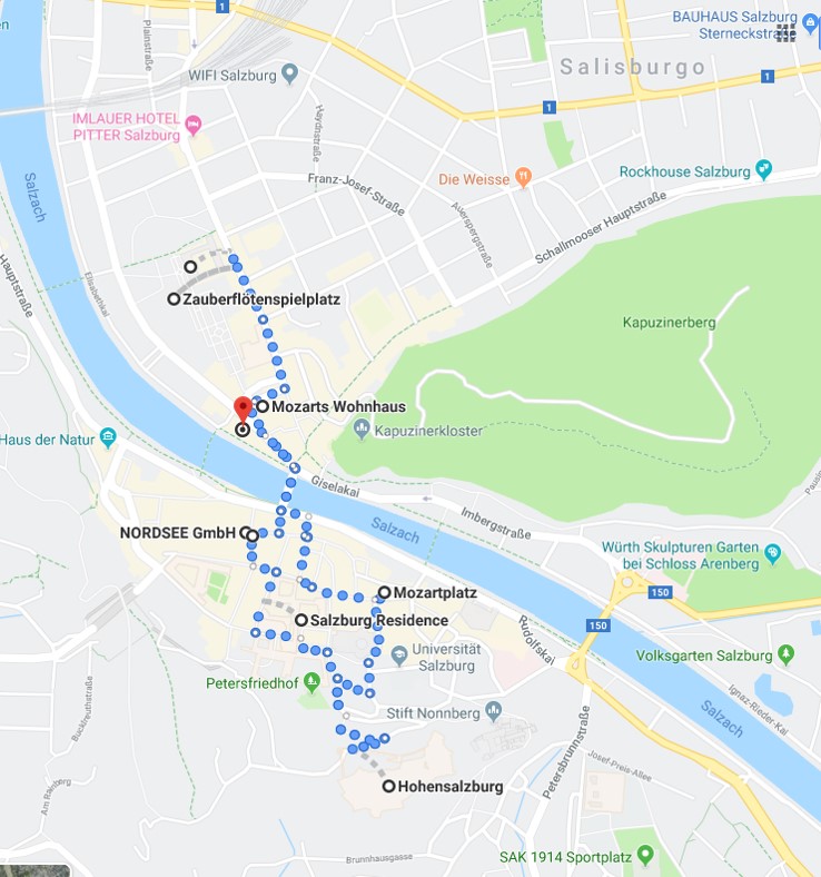 Salzburg map